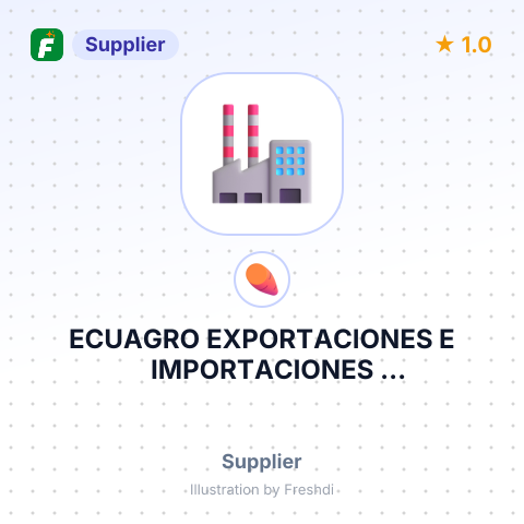 ECUAGRO EXPORTACIONES E IMPORTACIONES SOCIEDADANONIMA CERRADA – summary card, no photo uploaded yet