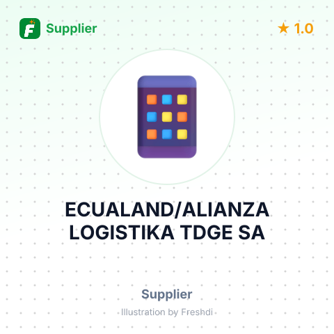 ECUALAND/ALIANZA LOGISTIKA TDGE SA – summary card, no photo uploaded yet