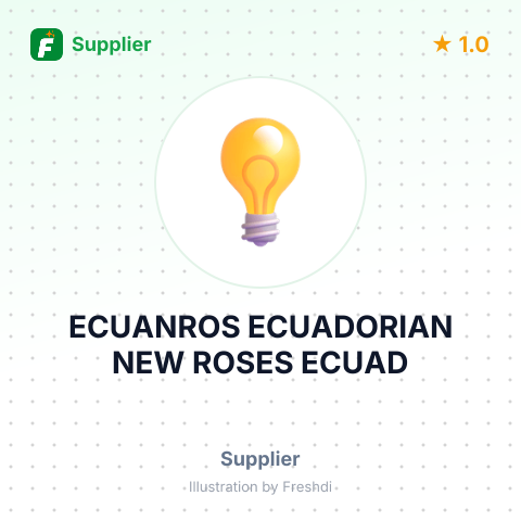 ECUANROS ECUADORIAN NEW ROSES ECUAD – summary card, no photo uploaded yet