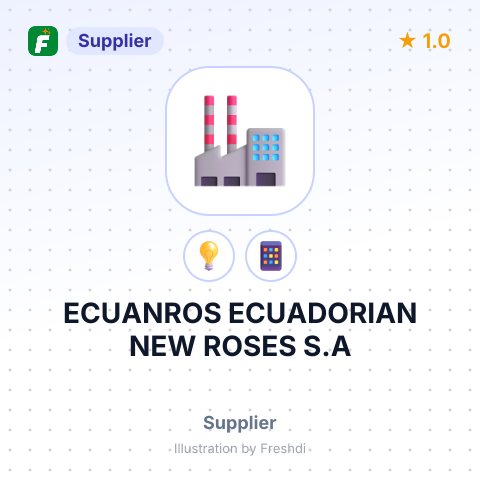 ECUANROS ECUADORIAN NEW ROSES S.A – summary card, no photo uploaded yet