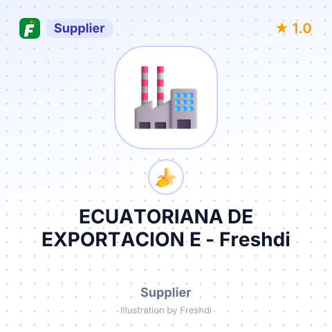 ECUATORIANA DE EXPORTACION E – summary card, no photo uploaded yet
