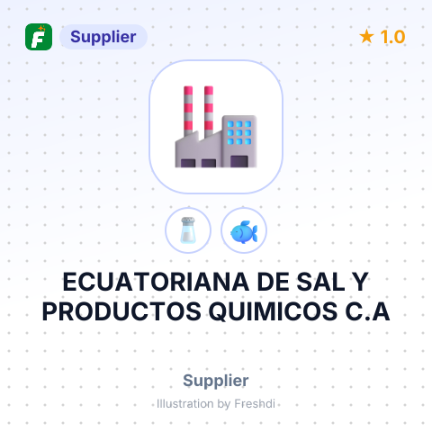 ECUATORIANA DE SAL Y PRODUCTOS QUIMICOS C.A – summary card, no photo uploaded yet