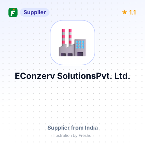 EConzerv SolutionsPvt. Ltd. – summary card, no photo uploaded yet
