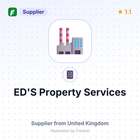 ED'S Property Services – summary card, no photo uploaded yet