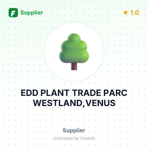 EDD PLANT TRADE PARC WESTLAND,VENUS – summary card, no photo uploaded yet