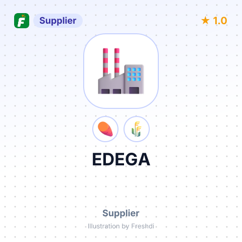 EDEGA – summary card, no photo uploaded yet