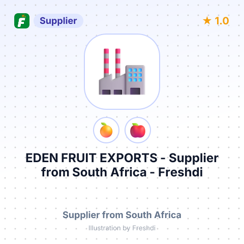 EDEN FRUIT EXPORTS – summary card, no photo uploaded yet