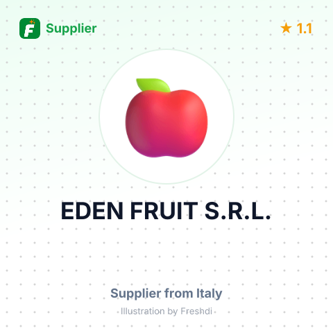 EDEN FRUIT S.R.L. – summary card, no photo uploaded yet