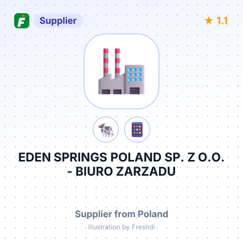 EDEN SPRINGS POLAND SP. Z O.O. - BIURO ZARZADU – summary card, no photo uploaded yet