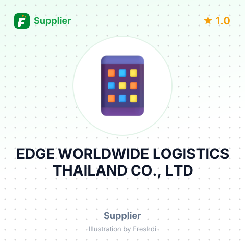 EDGE WORLDWIDE LOGISTICS THAILAND CO., LTD – summary card, no photo uploaded yet