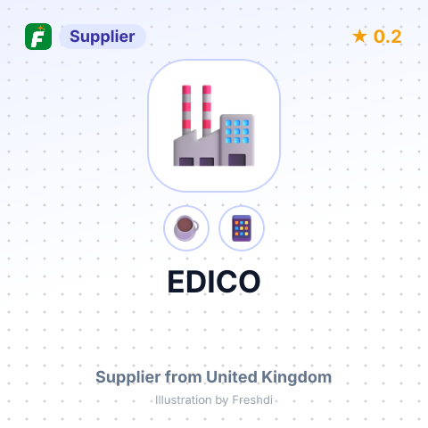 EDICO – summary card, no photo uploaded yet