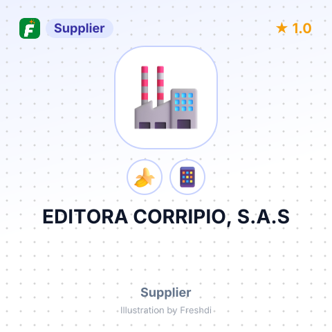 EDITORA CORRIPIO, S.A.S – summary card, no photo uploaded yet