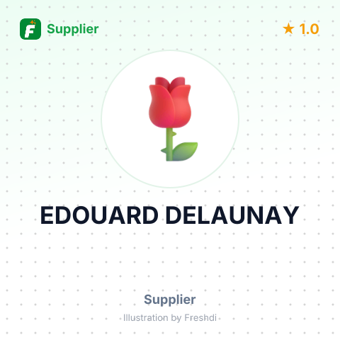 EDOUARD DELAUNAY – summary card, no photo uploaded yet