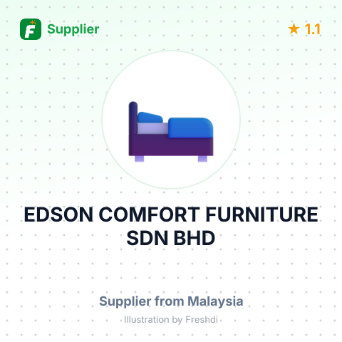 EDSON COMFORT FURNITURE SDN BHD – summary card, no photo uploaded yet