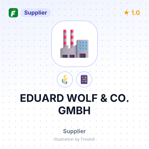 EDUARD WOLF & CO. GMBH – summary card, no photo uploaded yet
