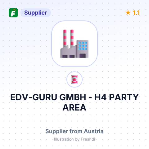 EDV-GURU GMBH - H4 PARTY AREA – summary card, no photo uploaded yet