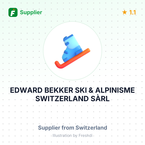 EDWARD BEKKER SKI & ALPINISME SWITZERLAND SÀRL – summary card, no photo uploaded yet
