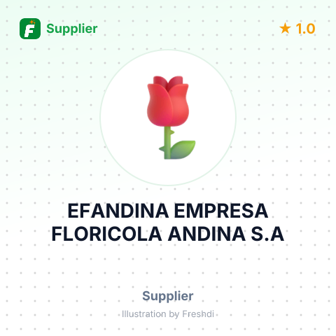 EFANDINA EMPRESA FLORICOLA ANDINA S.A – summary card, no photo uploaded yet
