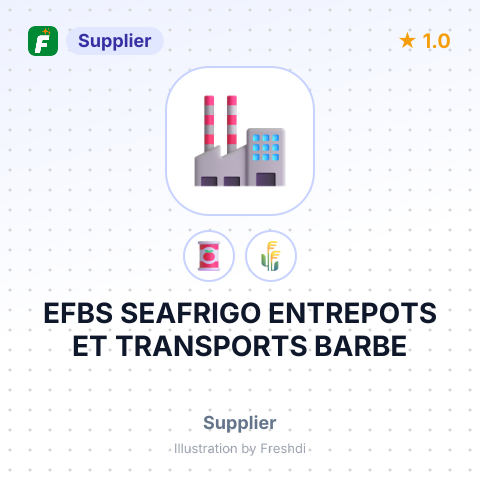 EFBS SEAFRIGO ENTREPOTS ET TRANSPORTS BARBE – summary card, no photo uploaded yet