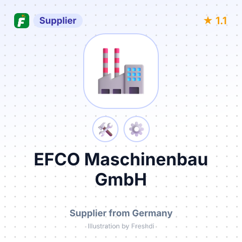 EFCO Maschinenbau GmbH – summary card, no photo uploaded yet
