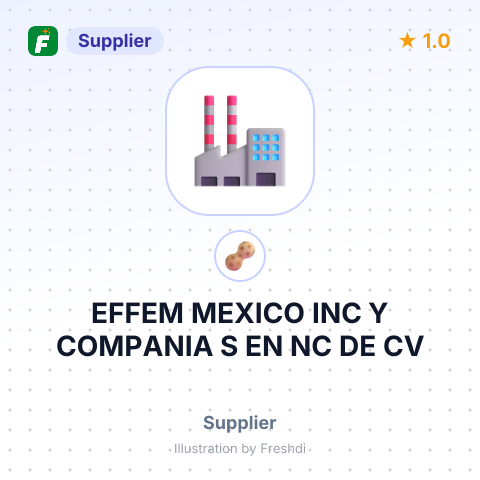EFFEM MEXICO INC Y COMPANIA S EN NC DE CV – summary card, no photo uploaded yet
