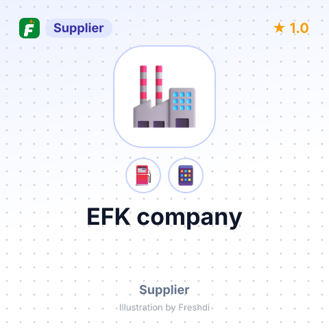 EFK company – summary card, no photo uploaded yet