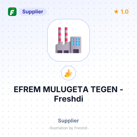 EFREM MULUGETA TEGEN – summary card, no photo uploaded yet