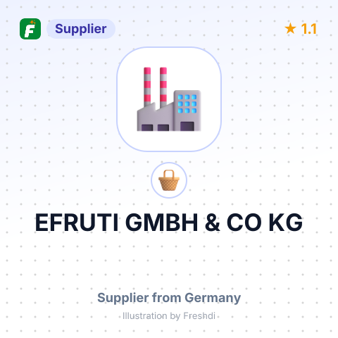EFRUTI GMBH & CO KG – summary card, no photo uploaded yet