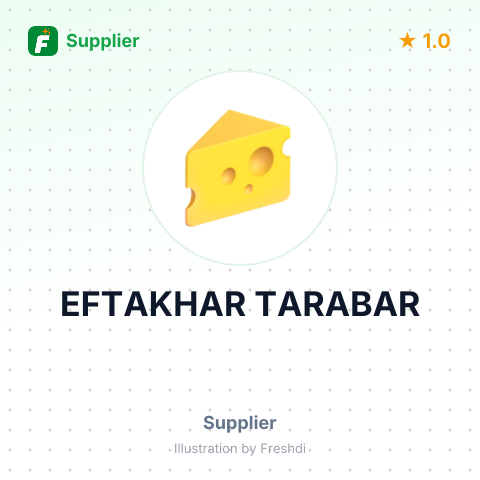 EFTAKHAR TARABAR – summary card, no photo uploaded yet