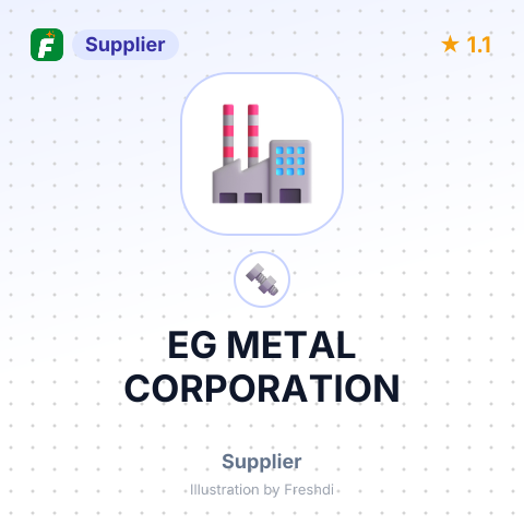 EG METAL CORPORATION – summary card, no photo uploaded yet