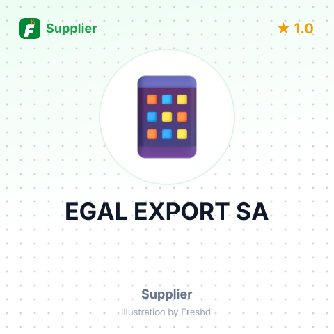 EGAL EXPORT SA – summary card, no photo uploaded yet