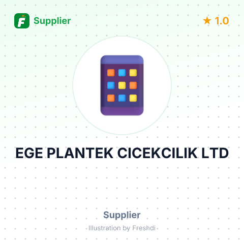 EGE PLANTEK CICEKCILIK LTD – summary card, no photo uploaded yet