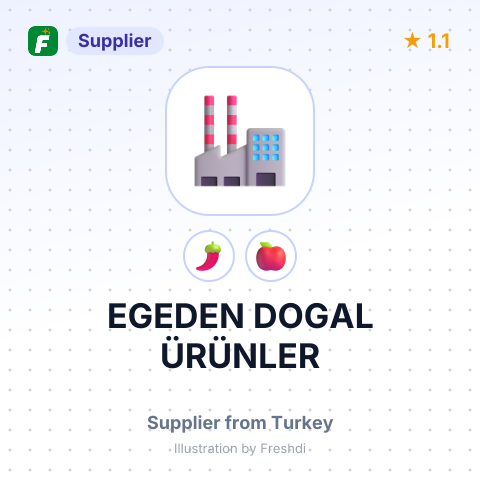 EGEDEN DOGAL ÜRÜNLER – summary card, no photo uploaded yet