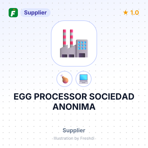 EGG PROCESSOR SOCIEDAD ANONIMA – summary card, no photo uploaded yet