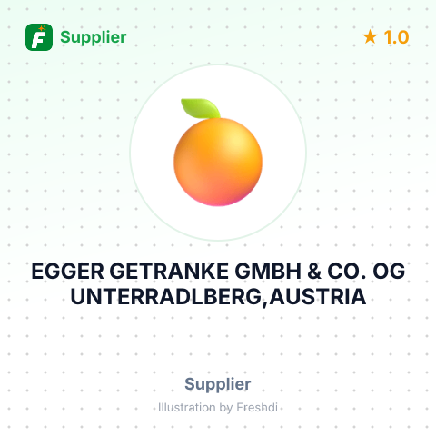EGGER GETRANKE GMBH & CO. OG UNTERRADLBERG,AUSTRIA – summary card, no photo uploaded yet
