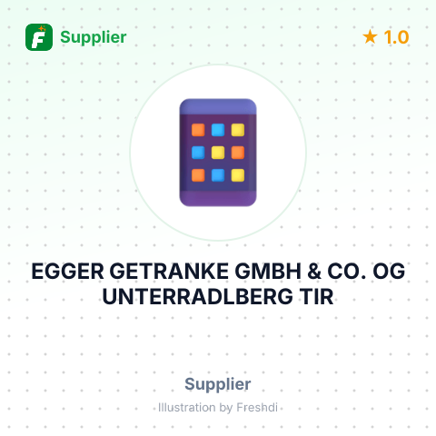 EGGER GETRANKE GMBH & CO. OG UNTERRADLBERG TIR – summary card, no photo uploaded yet