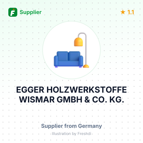 EGGER HOLZWERKSTOFFE WISMAR GMBH & CO. KG. – summary card, no photo uploaded yet