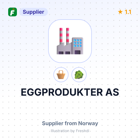EGGPRODUKTER AS – summary card, no photo uploaded yet