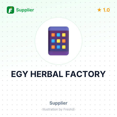 EGY HERBAL FACTORY – summary card, no photo uploaded yet