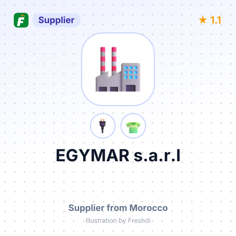 EGYMAR s.a.r.l – summary card, no photo uploaded yet
