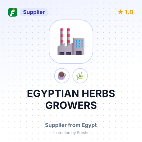 EGYPTIAN HERBS GROWERS – summary card, no photo uploaded yet