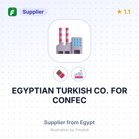 EGYPTIAN TURKISH CO. FOR CONFEC – summary card, no photo uploaded yet
