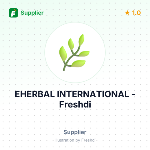 EHERBAL INTERNATIONAL – summary card, no photo uploaded yet