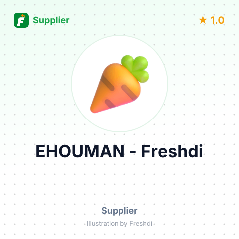 EHOUMAN – summary card, no photo uploaded yet