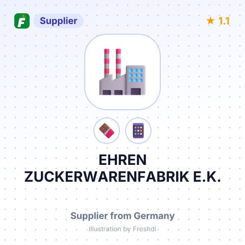 EHREN ZUCKERWARENFABRIK E.K. – summary card, no photo uploaded yet