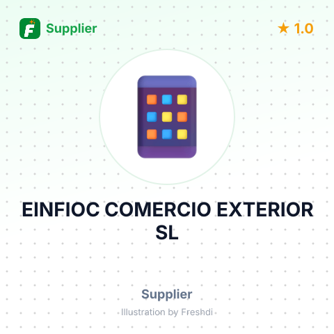 EINFIOC COMERCIO EXTERIOR SL – summary card, no photo uploaded yet