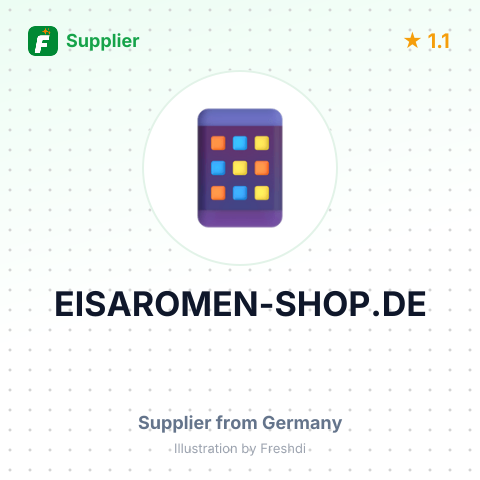 EISAROMEN-SHOP.DE – summary card, no photo uploaded yet