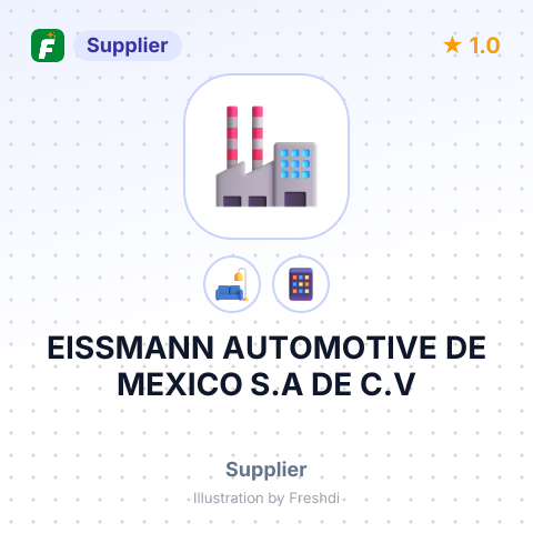 EISSMANN AUTOMOTIVE DE MEXICO S.A DE C.V – summary card, no photo uploaded yet