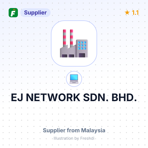 EJ NETWORK SDN. BHD. – summary card, no photo uploaded yet