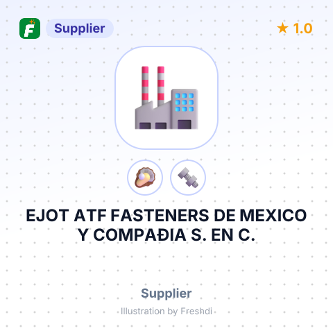 EJOT ATF FASTENERS DE MEXICO Y COMPAÐIA S. EN C. – summary card, no photo uploaded yet